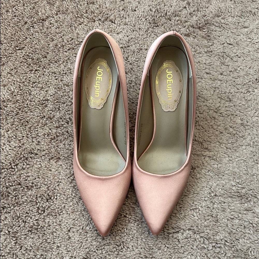 Women's Rose Gold Heels / Pumps